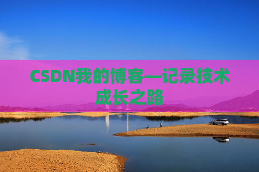 CSDN我的博客—记录技术成长之路